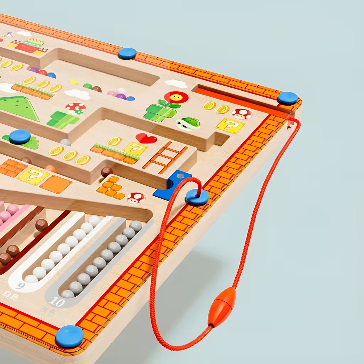 Mario Maze™ - Montessori Learning Activity Board (Big Size)
