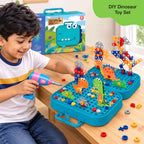 Dinosaur Themed Puzzle Box Set for Kids | 351 Pieces