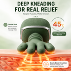 Premium Neck & Shoulder Massager, Deep Tissue Kneading, Heat Therapy | Full Body Relaxation