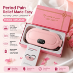 Period Pain Relief Massager – Portable Heat Therapy Device for Menstrual Cramps