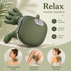 Premium Neck & Shoulder Massager, Deep Tissue Kneading, Heat Therapy | Full Body Relaxation