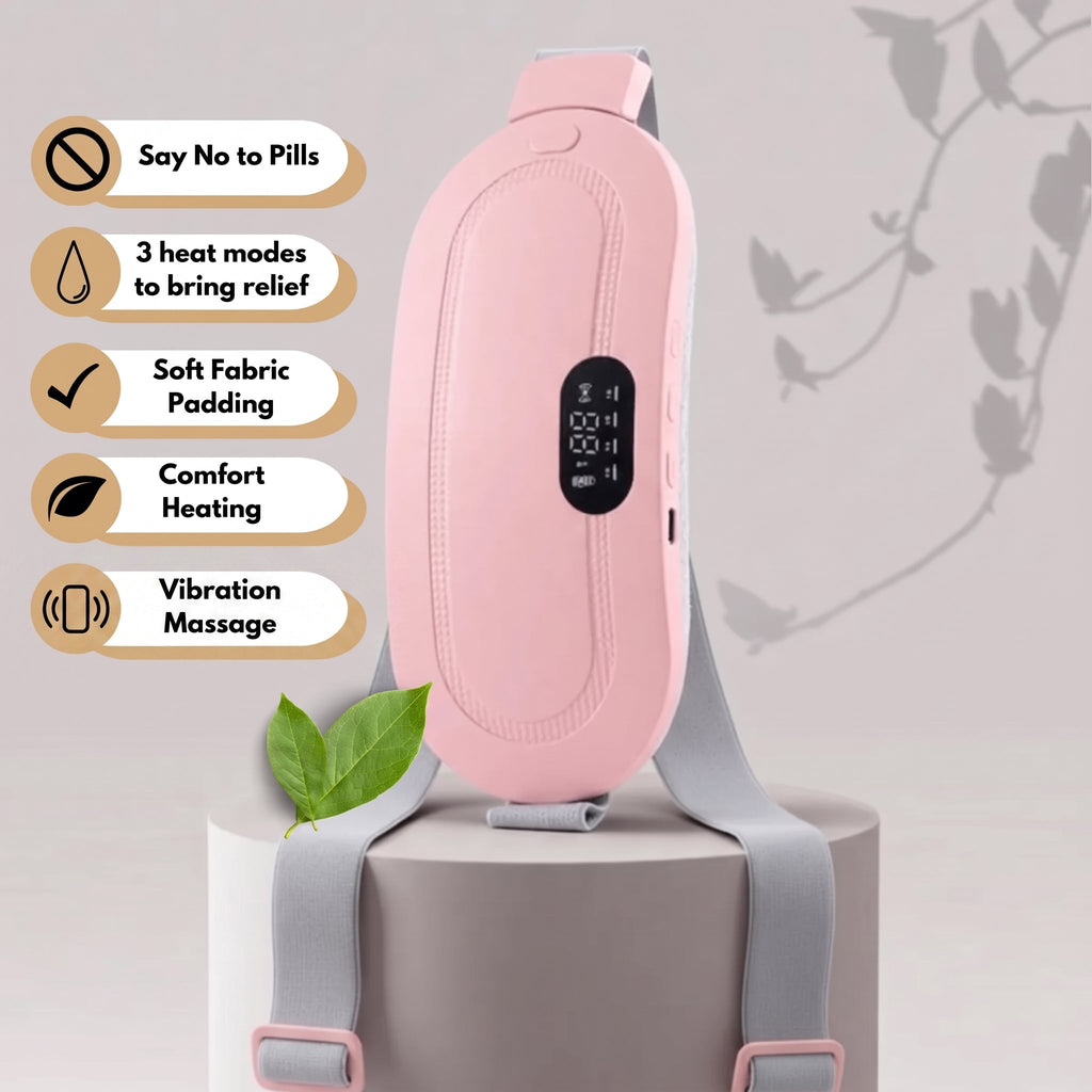 Period Pain Relief Massager – Portable Heat Therapy Device for Menstrual Cramps