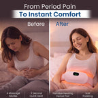 Period Pain Relief Massager – Portable Heat Therapy Device for Menstrual Cramps