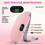 Period Pain Relief Massager – Portable Heat Therapy Device for Menstrual Cramps