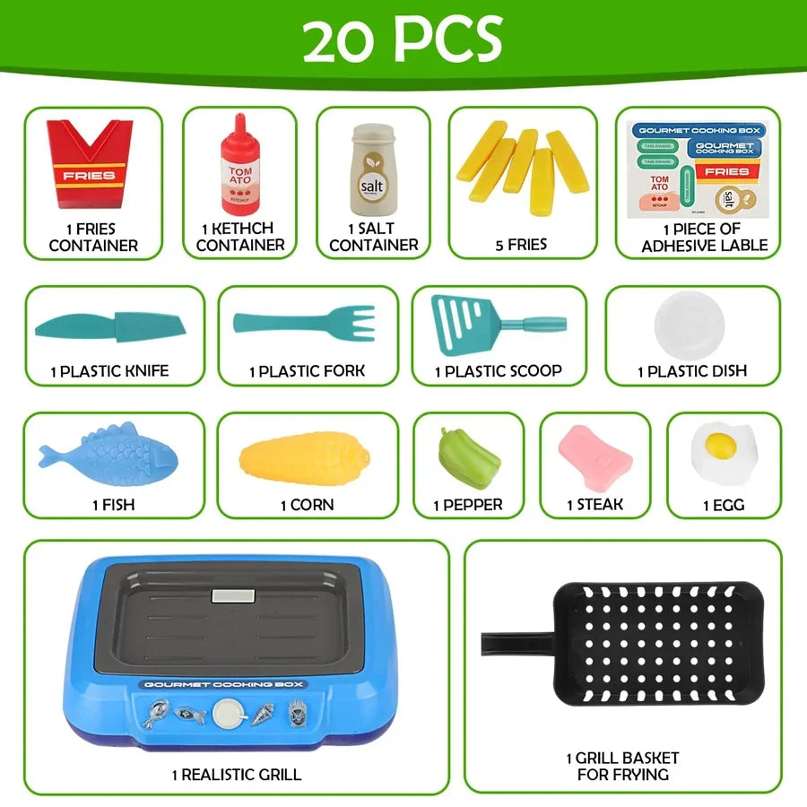 COOKING SIMULATION TOY SET FOR KIDS