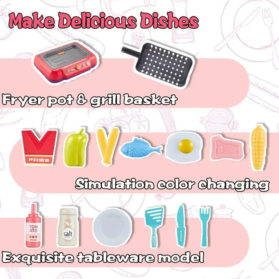 COOKING SIMULATION TOY SET FOR KIDS